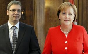 Vučić i Merkel razgovarali, jedna od tema i Kosovo