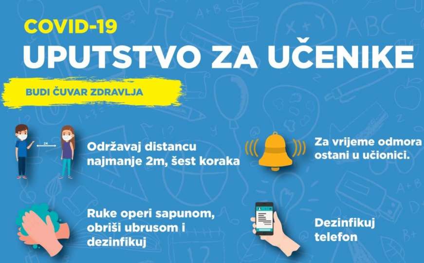 UNICEF: Važne upute povodom početka nove školske godine u BiH