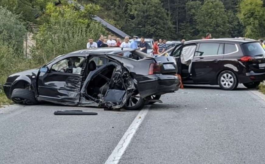 Teška saobraćajna nesreća na ulazu u Sarajevo: Ima povrijeđenih 