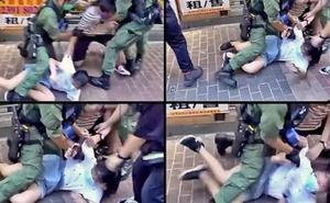 Šok u Hong Kongu: Pogledajte kako policija hapsi 12-godišnjakinju?!