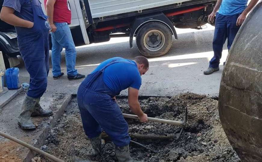 Radnici na terenu: Bez vode u utorak 23 sarajevske ulice