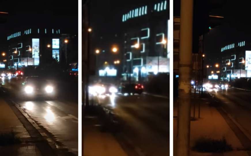 Policija traga za vozačem: Pogledajte suludu vožnju u Sarajevu 