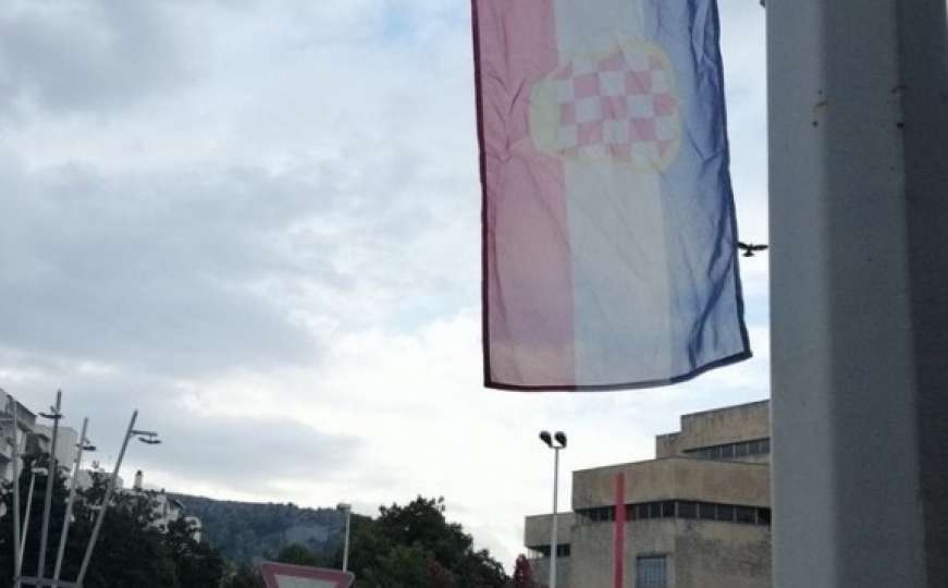 Demokratska fronta Čapljina: Zastave Herceg-Bosne jasna su poruka mržnje