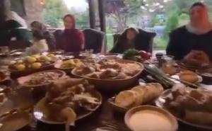 Dan čečenskih žena: Pogledajte prazničnu trpezu u domu Ramzana Kadirova