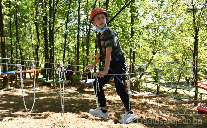 Otvoren adrenalin park: Nova atrakcija za sarajevske mališane 