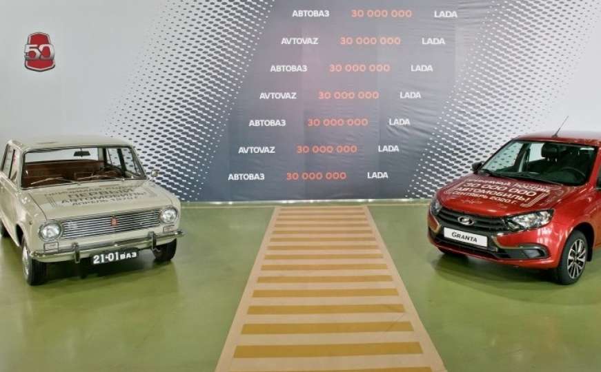 Veliki jubilej AvtoVAZ-a: Lada proizvela 30 miliona automobila