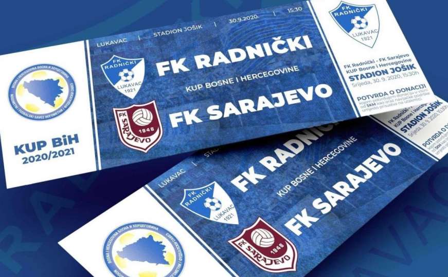 Susret između Radničkog i FK Sarajevo odgođen do daljnjeg