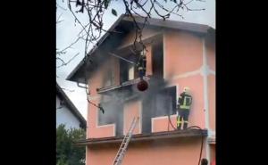 Bihać: Zapaljena kuća u naselju Luke, oglasio se portparol MUP-a USK