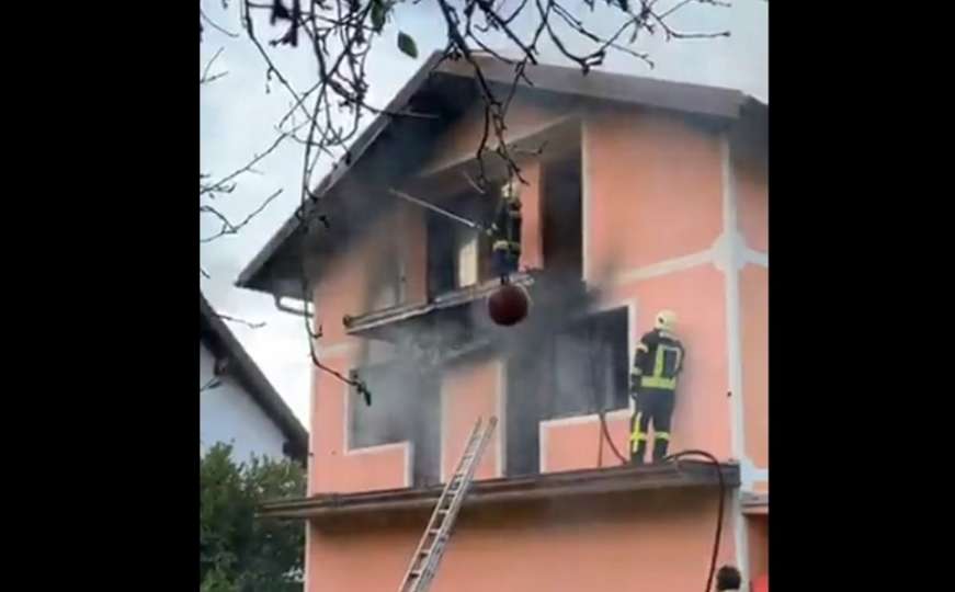 Bihać: Zapaljena kuća u naselju Luke, oglasio se portparol MUP-a USK