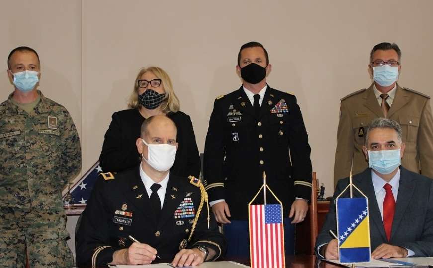 Potpisan plan bilateralne vojne saradnje ministarstava odbrane BiH i SAD