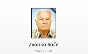 Preminuo poznati mostarski ljekar Zvonko Soče