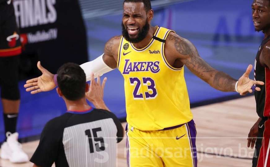 LeBron James prelomio utakmicu i doveo Lakerse na korak do titule