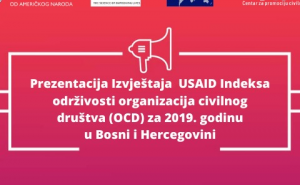 Indeks održivosti OCD u BiH nepromijenjen već 14 godina