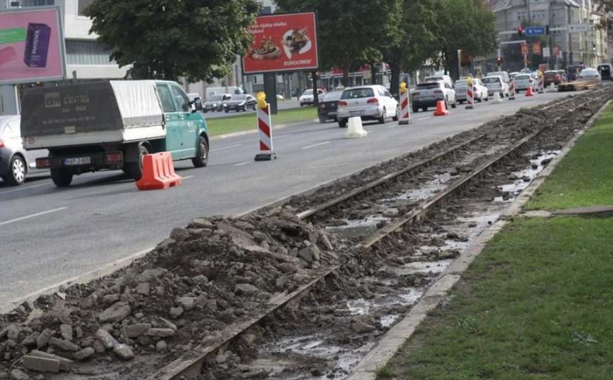 Novi režim saobraćaja u centru Sarajeva zbog sanacije tramvajske pruge