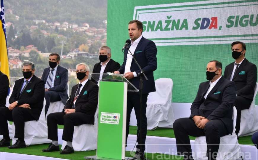 Kantonalni odbor SDA počeo kampanju sa Žute tabije u Sarajevu