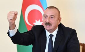 Aliyev: Na mostu Khudaferin podignuta zastava Azerbejdžana