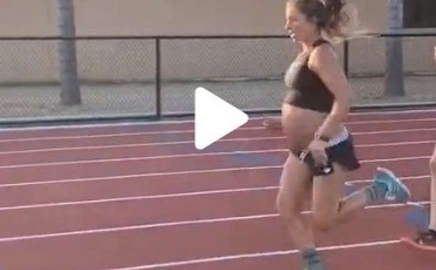 Hit na društvenim mrežama: Žena koja trči u devetom mjesecu trudnoće