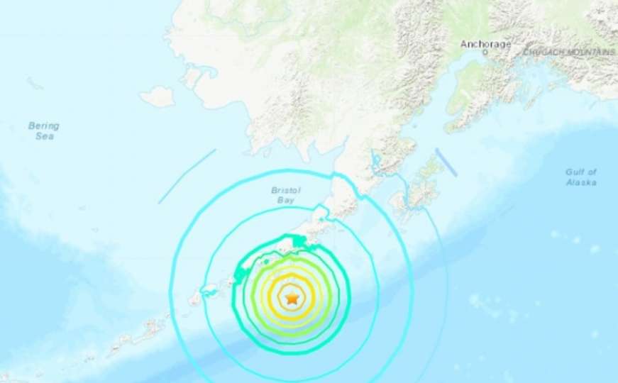 Aljasku pogodio snažan zemljotres od 7,5 stepeni po Richteru