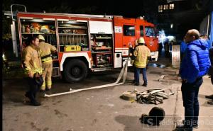 Požar u podzemnoj garaži zgrade u Vogošći, izgorjela dva automobila