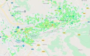 Objavljena mapa: U kojim dijelovima Sarajeva ima najviše zaraženih koronavirusom