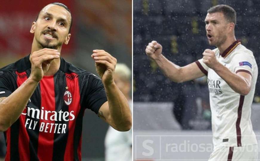 Večeras derbi kola u Italiji Milan - Roma: Duel Džeke i Ibrahimovića