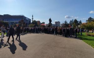 U Bijeljini održan protest građana, ugostitelja i muzičara zbog pooštrenih mjera