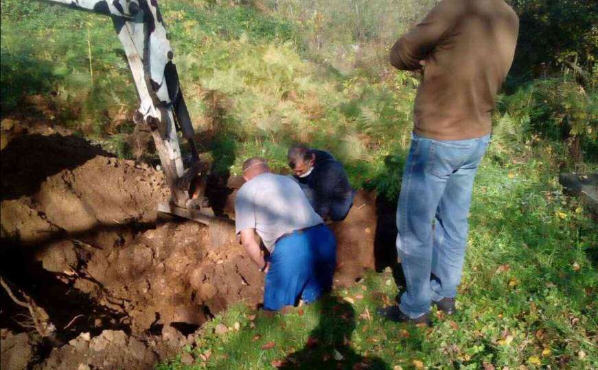 Posmrtni ostaci jedne žrtve proteklog rata ekshumirani na području Bratunca
