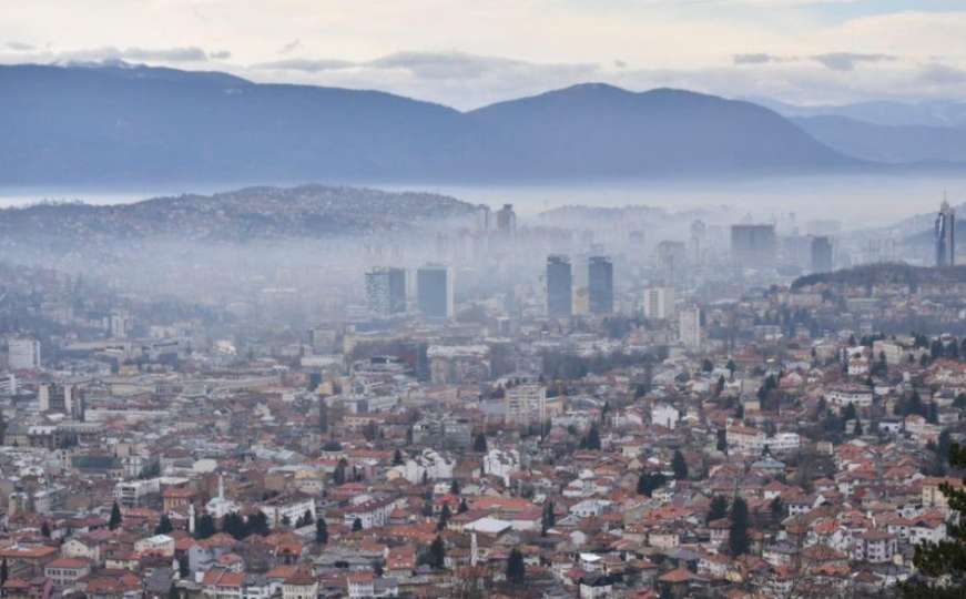 Zrak u Sarajevu jutros nezdrav, evo u kojem naselju je najveće zagađenje