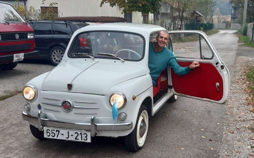 Najstariji 'Fićo' u BiH: Mirzet Halilović restaurira kultne automobile