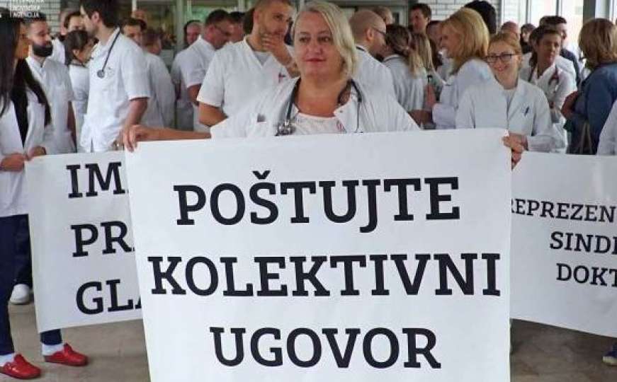 Zdravstveni radnici HNK najavili štrajk upozorenja: Pozvali građane da ih podrže