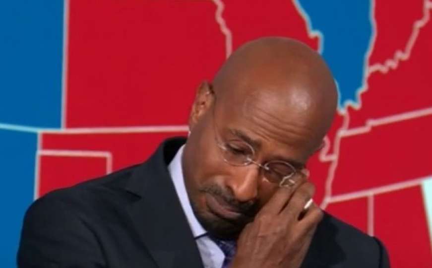 Emotivne scene na CNN-u: Pogledajte trenutak kad je Van Jones zaplakao
