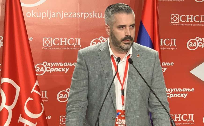 Iz SNSD-a komentirali vijest da je Stanivuković pobijedio u Banja Luci