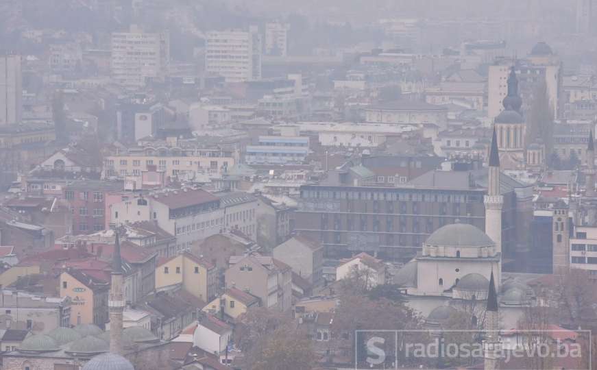 Zagađenje ne prestaje: Zrak u Sarajevu i danas nezdrav