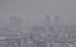 Proglašena epizoda Upozorenja zbog zagađenja zraka u cijelom Kantonu Sarajevo