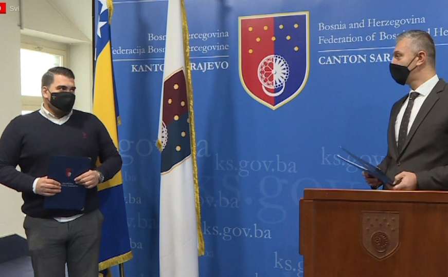 Haris Zahiragić položio zakletvu u Skupštini Kantona Sarajevo