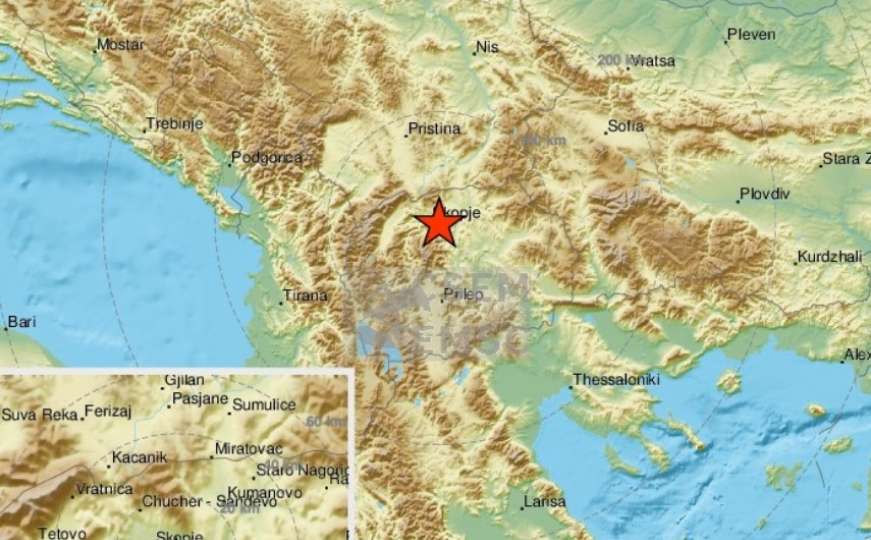 Zemljotres još jednom prodrmao region