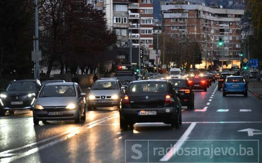 Pogledajte saobraćajnu špicu u Sarajevu