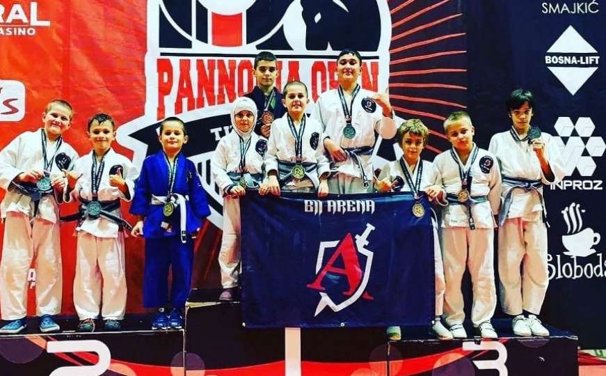 Sarajevska BJJ Arena osvojila 23 medalje, najbolji borac je Ibrahim Ammar