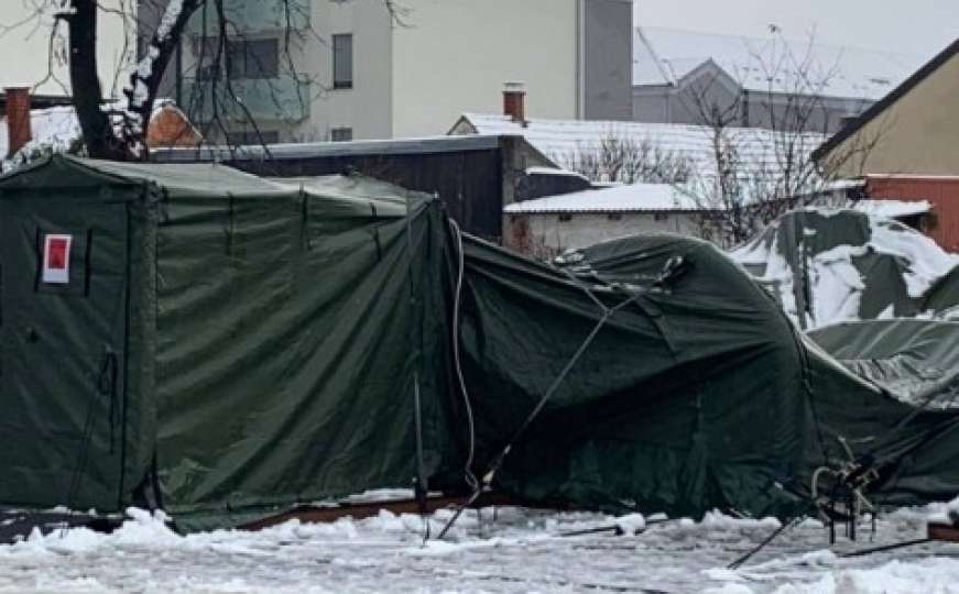 Hrvatska: Urušio se šator za korona-pacijente