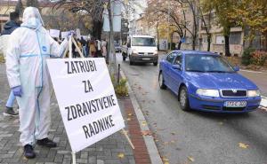 Pogledajte kako je protekao prvi dan štrajka zdravstvenih radnika HNK