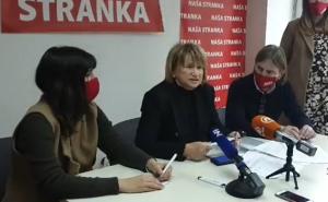 Naša stranka: Neće proći zastrašivanje, završavamo započeto u Sarajevu