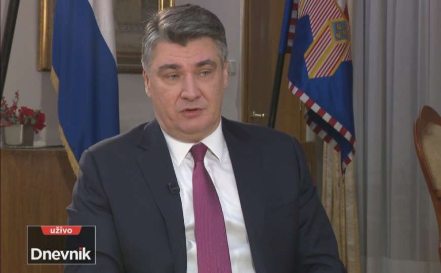 Milanović ponovo o BiH: Dayton se ne može promijeniti bez nasilja