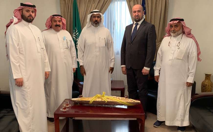 Ambasador Jusić sa predstavnicima Poslovnog vijeća Saudijske Arabije