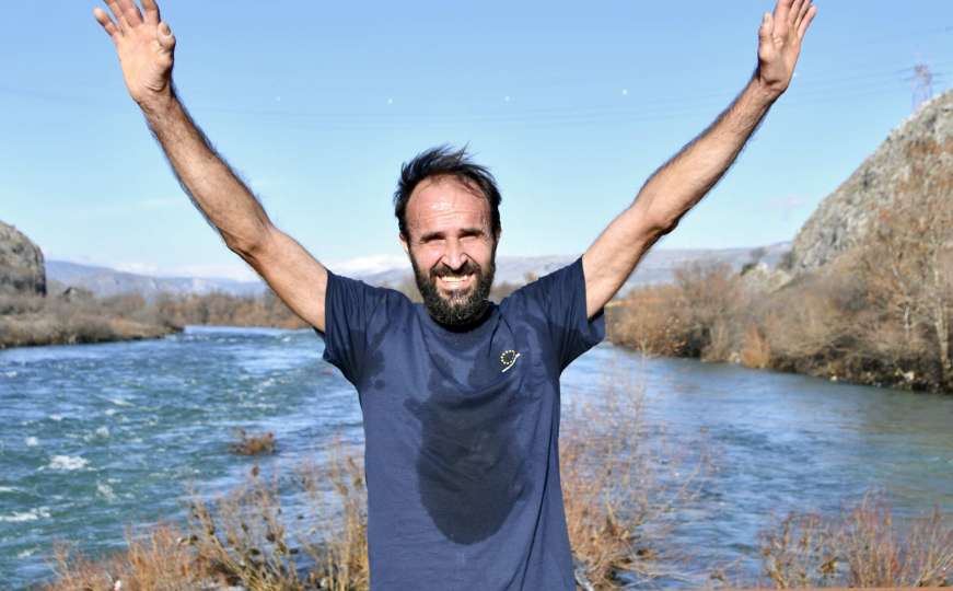 Poznati sportista trčao za spas rijeka u BiH