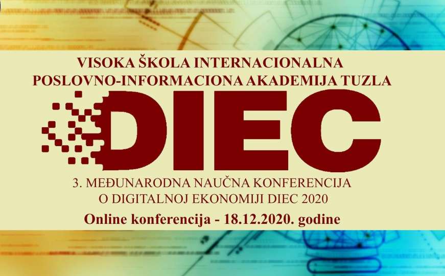 Međunarodna naučna konferencija “DIEC 2020” počinje u petak