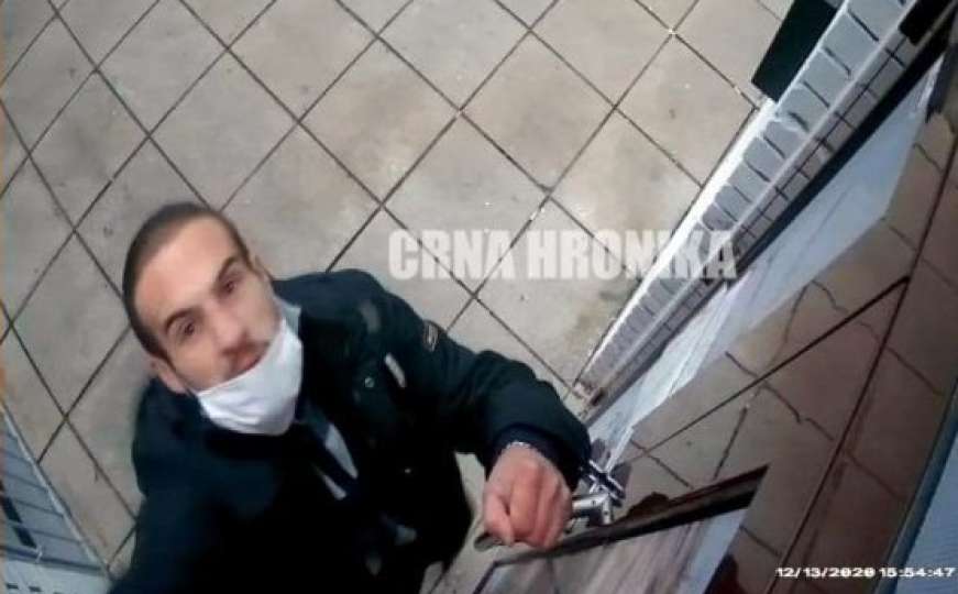 Ukrao nadzornu kameru u Sarajevu: Prepoznajete li lopova?
