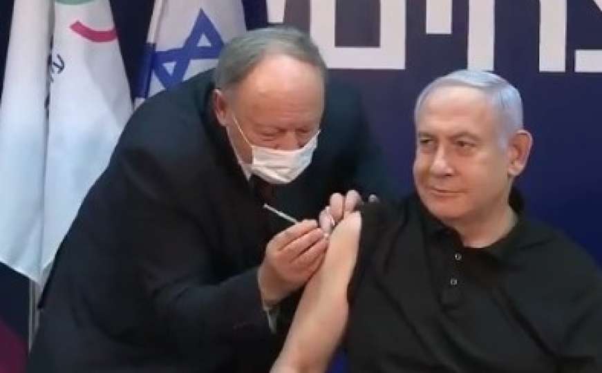 Izraelski premijer Benjamin Natenyahu primio vakcinu protiv koronavirusa