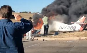 Avion se srušio na put ubrzo nakon polijetanja, ima žrtava