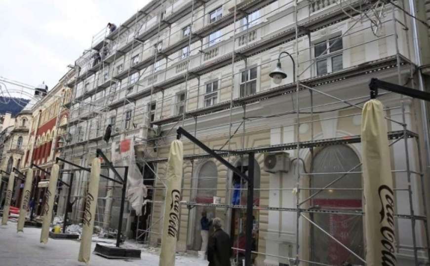 Grad Sarajevo: Završena sanacija fasade u Štrosmajerovoj ulici