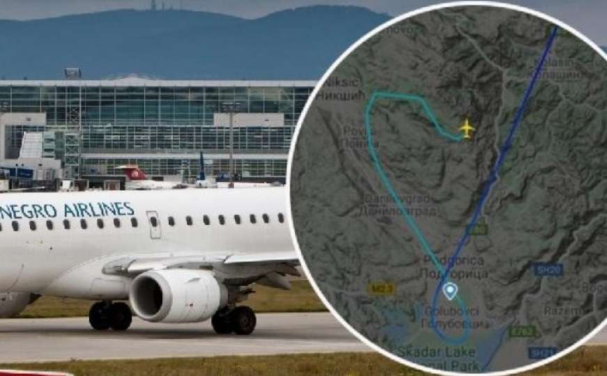 Pilot propale kompanije napravio neobičan manevar iznad Crne Gore, mnogi su pobjesnili